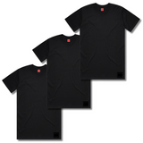 8six400 Box Logo 3 Pack T-Shirt - Black - Men's