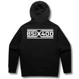 8six400 stripe logo hoodie