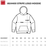 8six400 Stripe Logo Hoodie - Men's