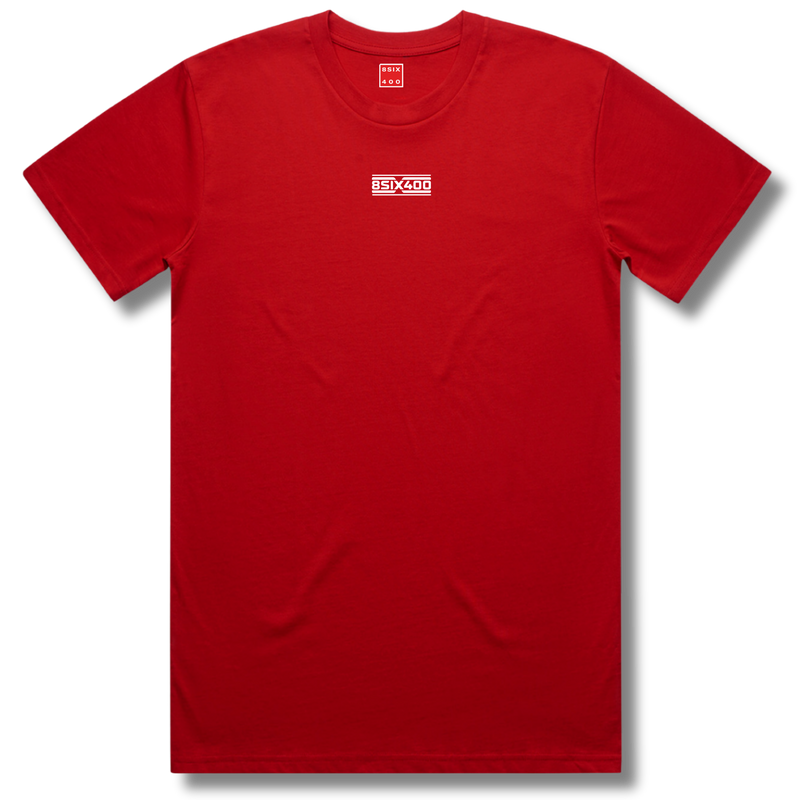 8six400 Stripe Logo T-Shirt - Men's