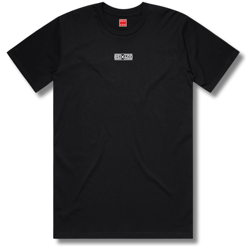 8six400 Stripe Logo T-Shirt - Men's