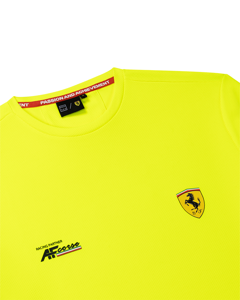 Ferrari Team Safety Tee - yellow - Men's