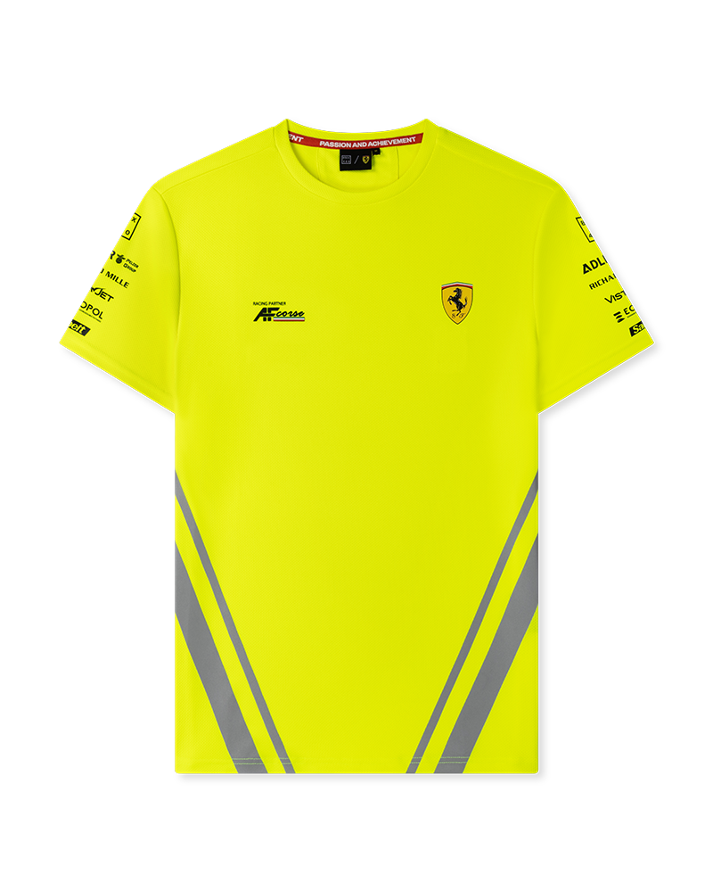 Ferrari Team Safety Tee - yellow - Men's